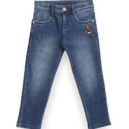 U.S. Polo Assn. Kids Boys Skinny Fit Mid-Rise Light Fade Stretchable Jeans-picture-14