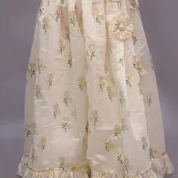 LIL DRAMA Kids-Girls Cotton Floral Lehenga Choli image 5