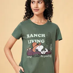 Dreamz by Pantaloons Printed Cotton Lounge T-shirt-image-66