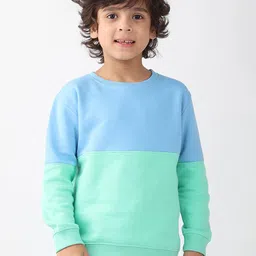 Anthrilo Boys Colourblocked Pullover Sweatshirt image 4