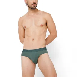 OXYZONE Pack Of 2 Mid-Rise Basic Briefs image 3