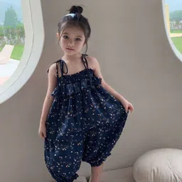 StyleCast x Revolte Girls Printed Basic Jumpsuit with Ruffles-picture-40