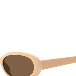 Woggles Unisex Full Rim Oval Sunglasses with UV Protected Lens WONB-POV-56205C8 image 5