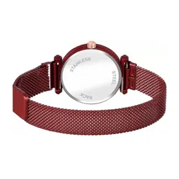 Miss Perfect Unisex Printed Dial & Bracelet Style Straps Analogue Watch DF100 image 2