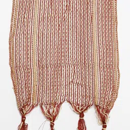 SG LEMAN Mandarin Collar Dupion Silk Straight Kurta With Pyjamas And Dupatta image 3