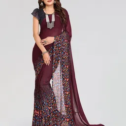 Moda Rapido Floral Printed Saree-image-80