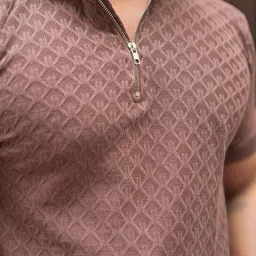 Maniac Men Polo Collar Slim Fit T-shirt image 2