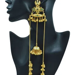 J & C Fashion Arena Geometric Jhumkas Earrings image 2