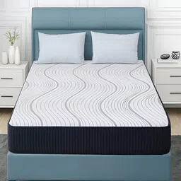 LIBRA HOMES Off White Quilted Ortho Memory Dual Comfort Dynamic Queen Mattress-picture-20