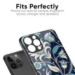 QRIOH Floral Printed iPhone 17 Pro Max Back Case Mobile Accessories image 4