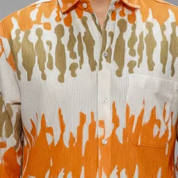 SZN Men Standard Printed Casual Shirt image 4