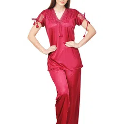 PHALIN Women Satin Night suits-picture-13