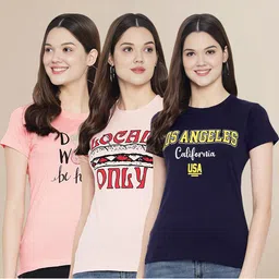 Metronaut Women Typography 3 T-shirt image 1