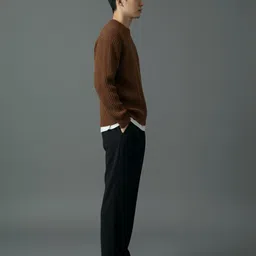 HERE&NOW Men Ribbed Pullover image 4