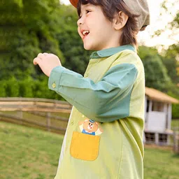 LULU & SKY Boys Colourblocked Casual Shirt image 2