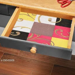 Mopak Decor Pink Set of 1 Regular Shelf Liner Organisers image 3