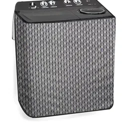 The Furnishing Tree Blue PVC Washing Machine Covers-picture-33