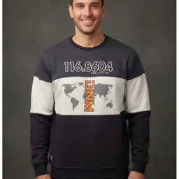 SANDPIPER Men Colourblocked Sweatshirt-picture-28