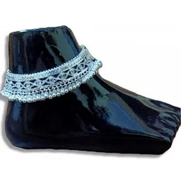 AamNa Enterprises Silver-Plated Anklet image 2