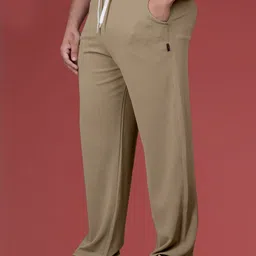 Yazole Men Straight Fit Mid-Rise Trousers-picture-16