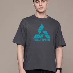 Moda Rapido Men Typography Printed Round Neck Cotton Relaxed Fit T-shirt-picture-39