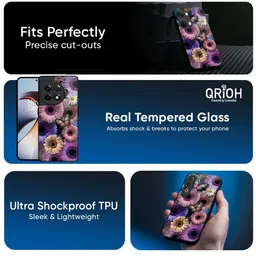 QRIOH Floral Printed OnePlus Nord 4 5G Back Case Mobile Accessories image 4