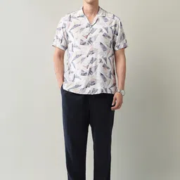 AD By Arvind Men Slim Fit Printed Casual Shirt image 5