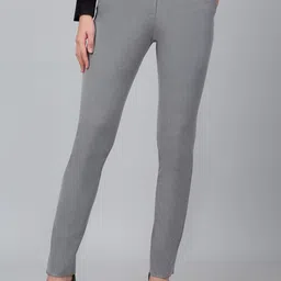 Cantabil Women Mid-Rise Formal Trousers-picture-39