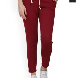 KASHMIRI QUEEN Women Pack Of 2 Mid-Rise Track Pants-image-2