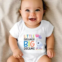 Lillypupp Infants Printed Pure Cotton Bodysuit image 2