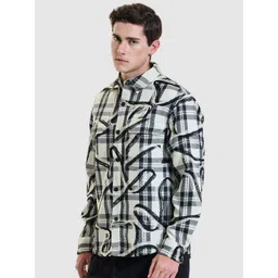 Snitch Men Checked Acrylic Tailored Jacket image 5