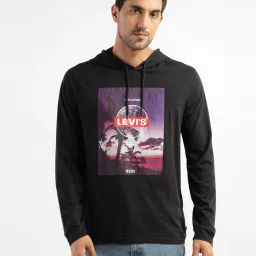 levi's Men's Graphic Print Hooded Sweatshirt-picture-12