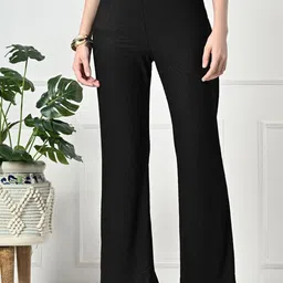 Gladly Women Comfort High-Rise Non Iron Trousers-image-67