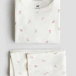 H&M Ribbed Cotton Set image 2