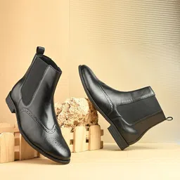 The Roadster Lifestyle Co Men Casual Slip On Boots-image-80