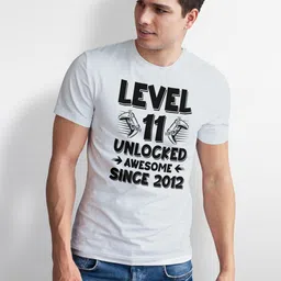 Seekbuylove Typography Printed Pure Cotton Bio Finish T-shirt-picture-35