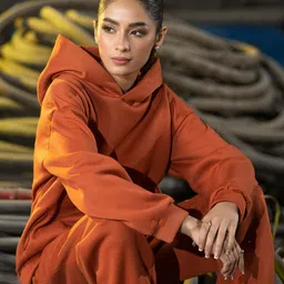 london hills Solid Women Track Suit image 4