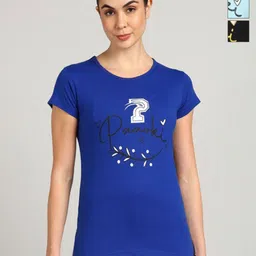 PAAVKI Women Pack of 3 Typography Printed Round Neck Cotton T-shirts-image-62