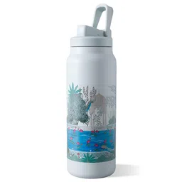 The Better Home Blue Single Stainless Steel Water Bottle-picture-17