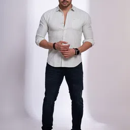 nostrum Regular Fit Cotton Full Sleeves Casual Shirt image 2