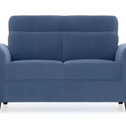 Duroflex Zivo Plus Blue Fabric 2 Seater Sofa Set image 2