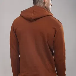 ADRO Men Printed Hooded Sweatshirt image 4