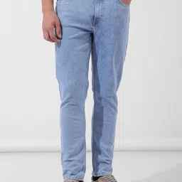 The Indian Garage Co Men Slim Fit Mid-Rise Stretchable Jeans-picture-19