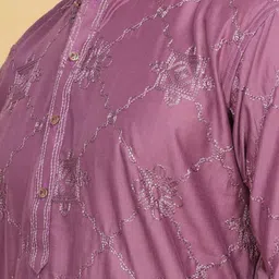 Anouk Men Thread Work Kurta image 2