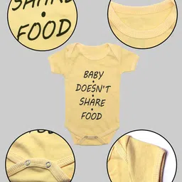 BAESD Infants Pack Of 5 Printed Cotton Bodysuit image 5