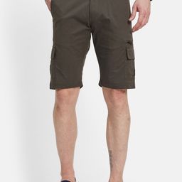 Octave Men Cotton Regular Fit Mid-Rise Shorts-picture-39