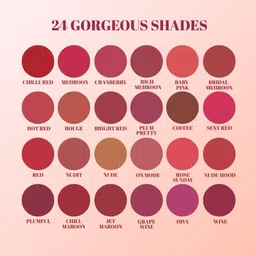 LAKYOU BEAUTY Color Secrets Non-Transfer Long Lasting Matte Lipstick - Rouge - B08 image 3