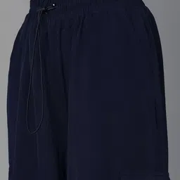 triraj Women Solid Blue Track Pants image 4