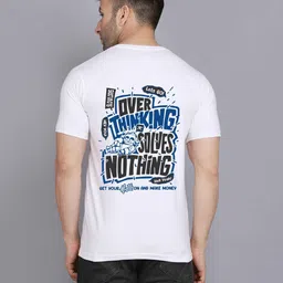 TEEFOX Typography Printed Round Neck Short Sleeves Regular Fit T-shirt-picture-32