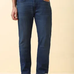 Allen Solly Men Regular Fit Mid-Rise Light Fade Cotton Non Stretchable Jeans-picture-36